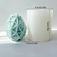 Load image into Gallery viewer, 1Pc 3D Egg Silicone Candle Mold Aromatherapy Soap Plaster Resin Mould Candle Making Supplies Home Decor
