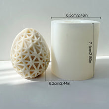 Load image into Gallery viewer, 1Pc 3D Egg Silicone Candle Mold Aromatherapy Soap Plaster Resin Mould Candle Making Supplies Home Decor
