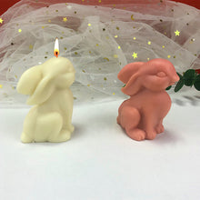 Load image into Gallery viewer, 3D Bunny Silicone Candle Mold Rabbit Aromatherapy Soap Plaster Resin Mould Candle Making Supplies Home Decor
