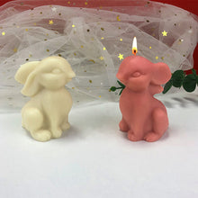 Load image into Gallery viewer, 3D Bunny Silicone Candle Mold Rabbit Aromatherapy Soap Plaster Resin Mould Candle Making Supplies Home Decor

