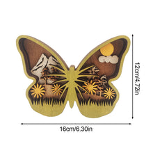 Load image into Gallery viewer, Easter Wood Crafts Ornaments Rabbit Creative Home Decoration Wooden Cute Butterfly Hen Bird Small Animal Ornaments Gift
