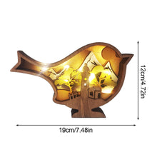 Load image into Gallery viewer, Easter Wood Crafts Ornaments Rabbit Creative Home Decoration Wooden Cute Butterfly Hen Bird Small Animal Ornaments Gift
