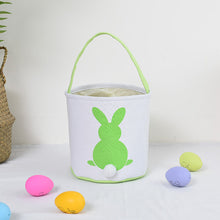 Load image into Gallery viewer, Cartoon Bunny Ears Basket Candy Bag Gifts For Kids Tote Cloth Bag Happy Easter Birthday Party Favor Bags Easter Day Decoration
