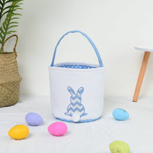 Load image into Gallery viewer, Cartoon Bunny Ears Basket Candy Bag Gifts For Kids Tote Cloth Bag Happy Easter Birthday Party Favor Bags Easter Day Decoration
