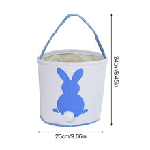 Load image into Gallery viewer, Cartoon Bunny Ears Basket Candy Bag Gifts For Kids Tote Cloth Bag Happy Easter Birthday Party Favor Bags Easter Day Decoration
