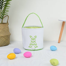 Load image into Gallery viewer, Cartoon Bunny Ears Basket Candy Bag Gifts For Kids Tote Cloth Bag Happy Easter Birthday Party Favor Bags Easter Day Decoration
