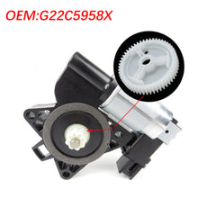Load image into Gallery viewer, Car Front Rear Window Regulator Motor Repair Gear for Mazda 3 2004 2005 2006 2007 2008 2009 G22C5958X Accessories
