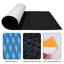Load image into Gallery viewer, 300x1200mm Anti Skid EVA Traction Foam Surfboard Jet Skis Pads SUP Paddleboard Boat Decking Mat Watercraft Water Sport Flooring Mat
