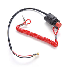 Load image into Gallery viewer, Boat Outboard Engine Motor Scooter ATV Kill Stop Switch Safety Tether Cord Lanyard Safety Rope for Yamaha Suzuki Honda
