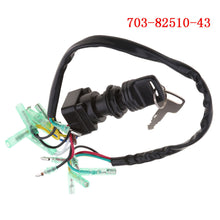 Load image into Gallery viewer, 703-82510-43 Lgnition Switch Key Assy for Yamaha Outboard Motors Control Box Marine Boat Accessories
