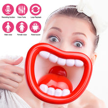 Load image into Gallery viewer, Big Mouth Megaphone Recording Toys Funny Voice Changing Horn Children Handheld Speaker Funny Sound Toy Gifts
