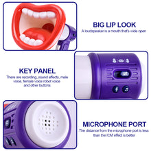 Load image into Gallery viewer, Big Mouth Megaphone Recording Toys Funny Voice Changing Horn Children Handheld Speaker Funny Sound Toy Gifts
