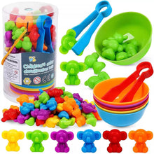 Load image into Gallery viewer, Kids Matching Game Learn Children's Classification Games Educational Toys Animal Cognition Rainbow Sort Fine Motor Training Montessori Sensory Puzzle Toy Gifts

