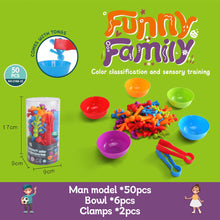 Load image into Gallery viewer, Kids Matching Game Learn Children's Classification Games Educational Toys Animal Cognition Rainbow Sort Fine Motor Training Montessori Sensory Puzzle Toy Gifts

