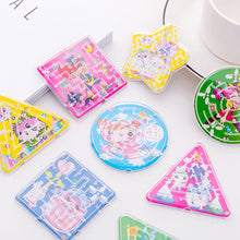 Load image into Gallery viewer, Random Color Puzzle Maze Toy Kindergarten Gift Early Education Puzzle Maze Toys Bead Labyrinth Plastic Beading Cartoon Animal Maze

