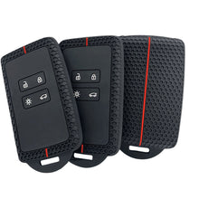 Load image into Gallery viewer, 4 Button Key Silicone Car Key Cases Cover Keychain Folding Remote Key Fob Protection For Renault Accessories
