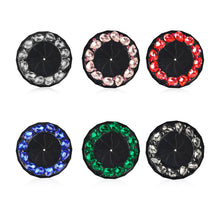 Load image into Gallery viewer, Rotatable Crystal Car Engine Start Stop Button Ignition Switch Cover Auto Protection Cap Accessory Decor Sticker
