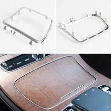 Load image into Gallery viewer, Car Water Cup Holder Strip Plating Trim Ring For Mercedes Benz C Class W205 GLC W253 2056830900 E E Class W213 2015-2020
