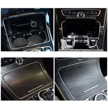 Load image into Gallery viewer, Car Water Cup Holder Strip Plating Trim Ring For Mercedes Benz C Class W205 GLC W253 2056830900 E E Class W213 2015-2020

