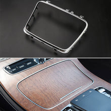 Load image into Gallery viewer, Car Water Cup Holder Strip Plating Trim Ring For Mercedes Benz C Class W205 GLC W253 2056830900 E E Class W213 2015-2020
