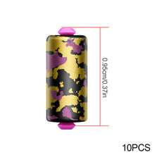 Load image into Gallery viewer, 10PCS Laser Camouflage Scale Lead Fishing Special Environmental Protection Thickened Finished Lead Drop High Purity Competitive Point Lead
