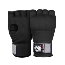 Load image into Gallery viewer, 1Pair Gel Boxing Half-Finger Gloves Lazy Quick Quick Hand Wrap Combat Free Boxing Bandages

