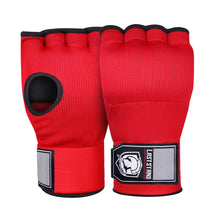 Load image into Gallery viewer, 1Pair Gel Boxing Half-Finger Gloves Lazy Quick Quick Hand Wrap Combat Free Boxing Bandages
