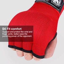 Load image into Gallery viewer, 1Pair Gel Boxing Half-Finger Gloves Lazy Quick Quick Hand Wrap Combat Free Boxing Bandages
