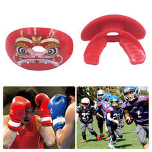Load image into Gallery viewer, 1PC Rugby Football Sports Professional Mouth Guard Basketballl Hockey Boxing Silicone Protective Equipment
