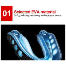 Load image into Gallery viewer, 1PC Professional EVA Basketball Sports Mouth Guard Cover Boxing Taekwondo Sanda Mouth Cavity Guard To Prevent Biting Teeth Grinding
