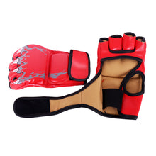Load image into Gallery viewer, 1 Pair Professional Adult Boxing Half Finger Gloves Sanda Taekwondo Fitness Thicken Training Equipment
