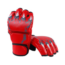 Load image into Gallery viewer, 1 Pair Professional Adult Boxing Half Finger Gloves Sanda Taekwondo Fitness Thicken Training Equipment
