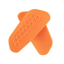 Load image into Gallery viewer, 1 Pair Professional Rubber Football Leg Pads Match With Socks Bandages Match Training Calf Sports Protective Gear For Adults
