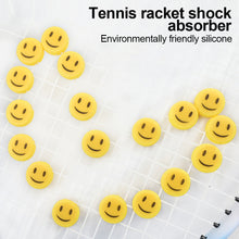 Load image into Gallery viewer, 1PC Tennis Racket Face Shock Absorber Cute Badminton Racket PVC Silicon Shock Absorber Racket Accessories
