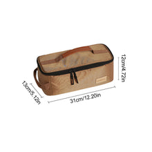 Load image into Gallery viewer, 1PC Portable Outdoor Picnic Cutlery Cup Storage Bag Large Capacity Stove Head Gas Tank Sundry Hand Sorting Bag Camping Supplies
