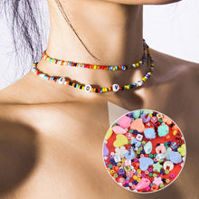 Load image into Gallery viewer, 7544pcs DIY Handmade Beaded Children's Toy Creative Loose Spacer Beads Crafts Making Bracelet Necklace Jewelry Kit Girl Toy Gift
