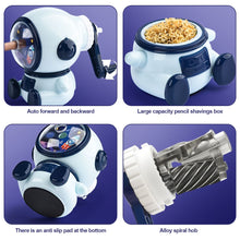 Load image into Gallery viewer, 3 Gear Adjustable Spaceman Pencil Sharpener Cute Cartoon Hand Crank Table Sharpeners Machine Stationery
