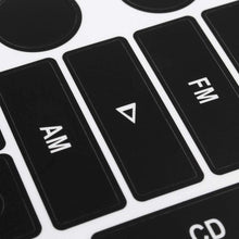 Load image into Gallery viewer, 18 Keys Car FM Radio Radio Button Repair Sticker Decals Interior Accessories for Golf MK5 Passat
