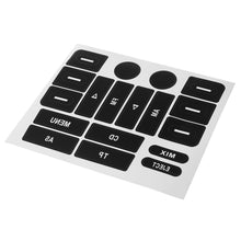 Load image into Gallery viewer, 18 Keys Car FM Radio Radio Button Repair Sticker Decals Interior Accessories for Golf MK5 Passat
