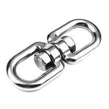 Load image into Gallery viewer, 304 Stainless Steel Marine Mooring 4mm 5mm 6mm 8mm Eye to Eye Swivel Ring Rotating Ring Marine Boat Accessories
