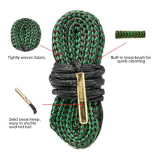 Load image into Gallery viewer, Hunting Gun Bore Cleaner .44 Cal .45 Cal,.40 Cal .41 Cal Rifle Cleaning Kit Tool Rifle Barrel Calibre Rope Cleaner Brush
