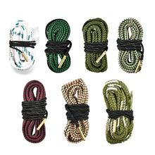 Load image into Gallery viewer, Hunting Gun Bore Cleaner .44 Cal .45 Cal,.40 Cal .41 Cal Rifle Cleaning Kit Tool Rifle Barrel Calibre Rope Cleaner Brush
