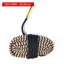 Load image into Gallery viewer, Hunting Gun Bore Cleaner .44 Cal .45 Cal,.40 Cal .41 Cal Rifle Cleaning Kit Tool Rifle Barrel Calibre Rope Cleaner Brush
