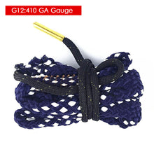 Load image into Gallery viewer, Hunting Gun Bore Cleaner .44 Cal .45 Cal,.40 Cal .41 Cal Rifle Cleaning Kit Tool Rifle Barrel Calibre Rope Cleaner Brush
