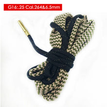 Load image into Gallery viewer, Hunting Gun Bore Cleaner .44 Cal .45 Cal,.40 Cal .41 Cal Rifle Cleaning Kit Tool Rifle Barrel Calibre Rope Cleaner Brush
