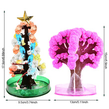 Load image into Gallery viewer, Magic Growing Christmas Tree DIY Xmas Gifts Toy for Adults Kids 15cm Mini Growing Cherry Blossom Tree Christmas Gifts Party Decor
