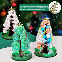 Load image into Gallery viewer, Magic Growing Christmas Tree DIY Xmas Gifts Toy for Adults Kids 15cm Mini Growing Cherry Blossom Tree Christmas Gifts Party Decor
