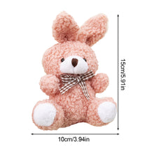 Load image into Gallery viewer, Cute Rabbit Plush Toys Bunny Stuffed Toys Bag Pendant Kids Girls Toy Birthday Gifts Mini Animal Plush Doll Keychain Key Ring

