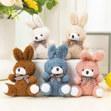 Load image into Gallery viewer, Cute Rabbit Plush Toys Bunny Stuffed Toys Bag Pendant Kids Girls Toy Birthday Gifts Mini Animal Plush Doll Keychain Key Ring
