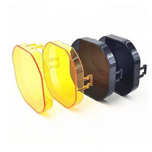 Load image into Gallery viewer, 3inch LED Cube Work Light Cover Dustproof Protection Cover for Car Truck Pods Fog Driving Lampshade Amber Black
